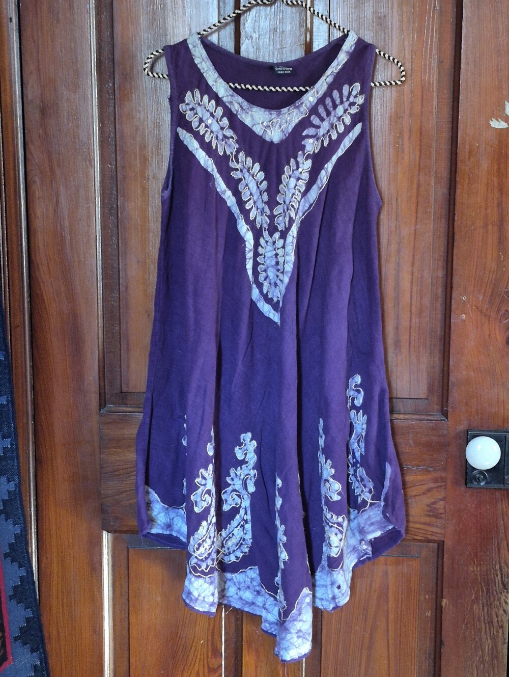 Ace Fashions Purple Dress Free Size